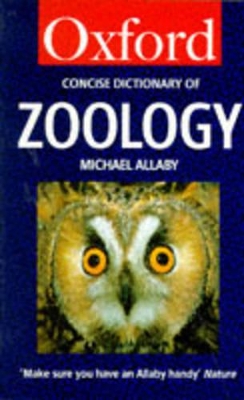 The Concise Oxford Dictionary of Zoology