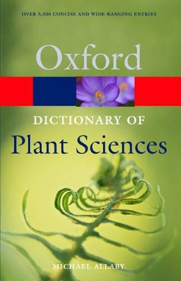A Dictionary of Plant Sciences