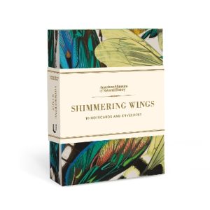 Shimmering Wings: 10 Notecards and Envelopes