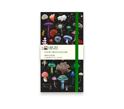 Anna Stead: Mushrooms & Fungi Flame Tree Sticky Notes Folder