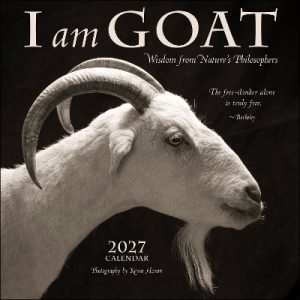 I Am Goat 2027 Wall Calendar: Wisdom from Nature's Philosophers