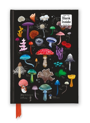 Anna Stead: Mushrooms & Fungi (Foiled Blank Journal)