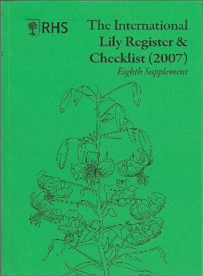 The International Lily Register & Checklist (2007): Eighth Supplement