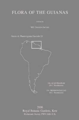 Flora of the Guianas. Series A: Phanerogams Fascicle 23