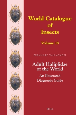 Adult Haliplidae of the World: An Illustrated Diagnostic Guide