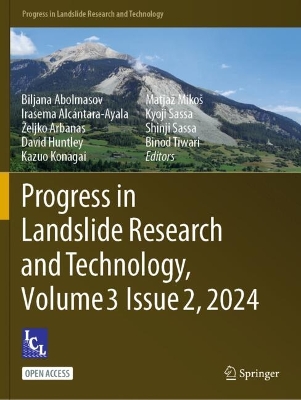 Progress in Landslide Research and Technology, Volume 3 Issue 2, 2024