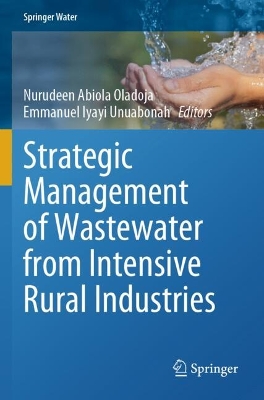 Strategic Management of Wastewater from Intensive Rural Industries
